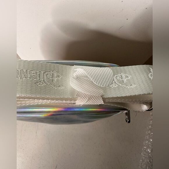 Disney 100 Winnie The Pooh Pose Iridescent Holographic, Oil Slick Vegan Leather - Picture 4 of 8